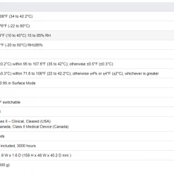 BBQ Accessories ThermoWorks WAND-No Touch Forehead Thermometer (THD2FE)