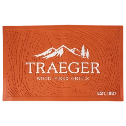 BBQ Accessories Traeger BAC636 Orange Grill Mat