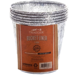 Grease Trays, Grease Cups & Drip Pans Traeger Bucket Liner - 5 Pack