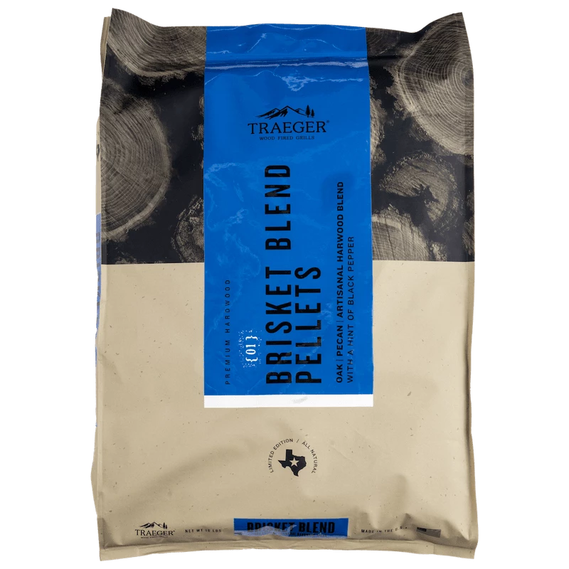 Traeger Limited Edition Brisket Blend Hardwood Pellets PEL348 1 Traeger Limited Edition Brisket Blend Hardwood Pellets PEL348