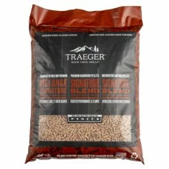 Traeger Signature Blend Wood Pellets (Hickory/Maple/Cherry) 20lb BBQ Accessories