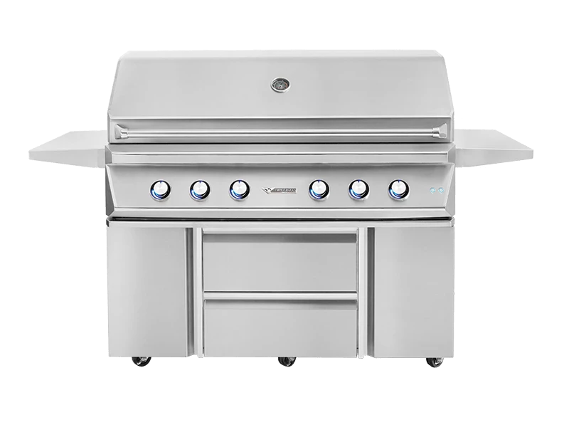 Twin Eagles Freestanding Grill - Stainless Steel Cart W/ Storage Drawers & Access Door 5 Twin Eagles Freestanding Grill - Stainless Steel Cart W/ Storage Drawers & Access Door