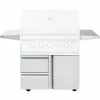 Twin Eagles Freestanding Grill - Stainless Steel Cart W/ Storage Drawers & Access Door
