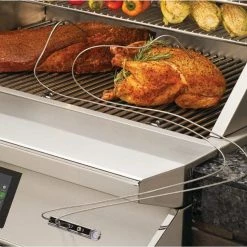 Twin Eagles Wi-Fi Controlled 36-Inch Built-In Stainless Steel Pellet Grill And Smoker With Rotisserie - TEPG36R