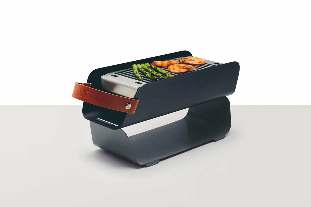 UNA Portable Table-top Charcoal Grill 4 UNA Portable Table-top Charcoal Grill