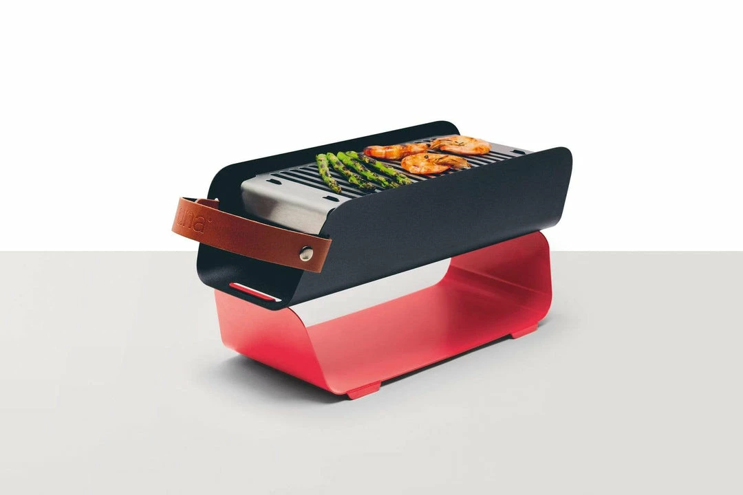 UNA Portable Table-top Charcoal Grill 10 UNA Portable Table-top Charcoal Grill
