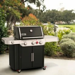 Weber Genesis E-335 Gas Grill With Sear Zone And Side Burner BBQs & Smokers