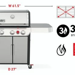 BBQs & Smokers Weber Genesis S-325s Gas Grill With Sear Zone