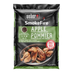 Weber SmokeFire Apple Blend Premium Hardwood Pellets 20 Lb Bag