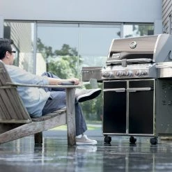 Weber Summit E-470 BBQ With Stainless Steel Cooking Grill Grates BBQs & Smokers