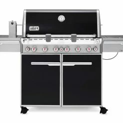 BBQs & Smokers Weber Summit E-670 BBQ With Stainless Steel Cooking Grill Grates