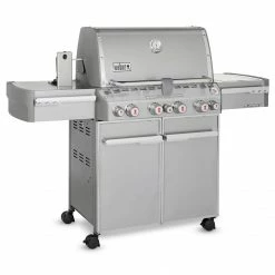 Weber Summit S-470 BBQ With Stainless Steel Cooking Grill Grates