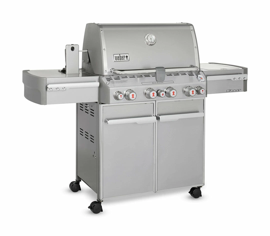 Weber Summit S-470 BBQ With Stainless Steel Cooking Grill Grates 2 Weber Summit S-470 BBQ With Stainless Steel Cooking Grill Grates