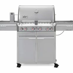 Weber Summit S-470 BBQ With Stainless Steel Cooking Grill Grates
