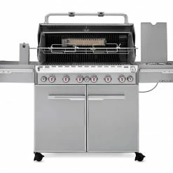Weber Summit S-670 BBQ With Stainless Steel Cooking Grill Grates BBQs & Smokers