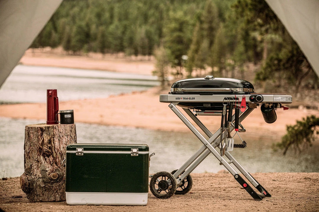 BBQs & Smokers Weber Traveler RV Gas Grill 7 BBQs & Smokers Weber Traveler RV Gas Grill