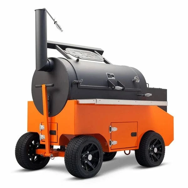 Yoder Smokers 26" Cimarron Offset Smoker On Competition Cart 9212C44-100 BBQs & Smokers 1 Yoder Smokers 26" Cimarron Offset Smoker On Competition Cart 9212C44-100 BBQs & Smokers