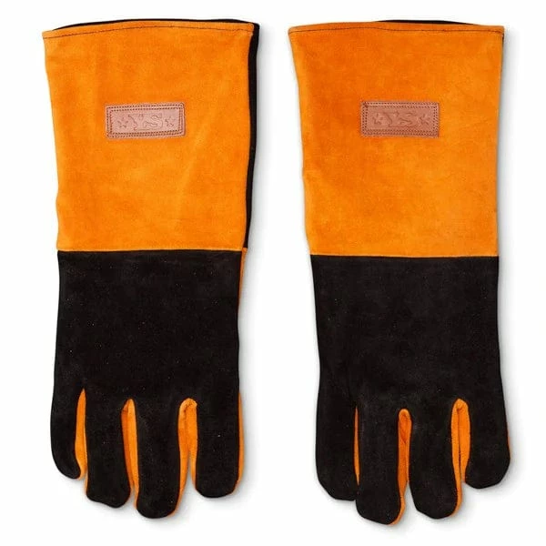 BBQ Accessories Yoder Smokers Long Leather Barbecue Gloves 1040-05 1 BBQ Accessories Yoder Smokers Long Leather Barbecue Gloves 1040-05